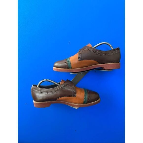 Bass Elisa Cocoa/Golden Brown Buckle Shoe size 10 - Picture 2 of 6